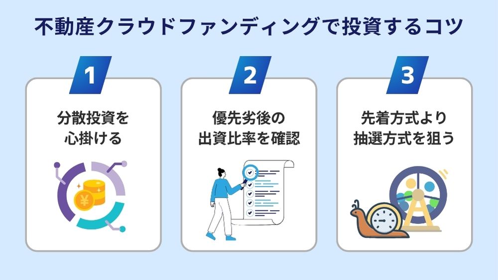 不動産クラウドファンディングで投資するコツ